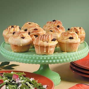 Orange marmalade sweet rolls