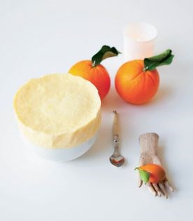 Orange-mint soufflé