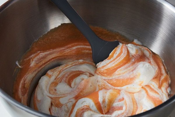 Orange mousse