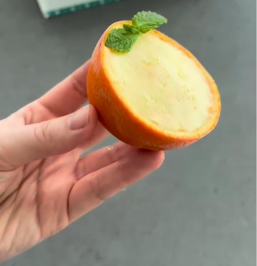 Orange mousse (Mousse à l'orange)