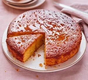 Orange olive oil cake