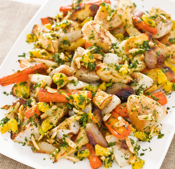Orange-parsley salsa