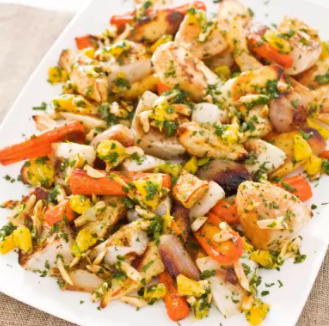 Orange-parsley salsa