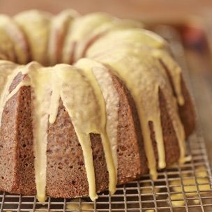 Orange-passion fruit cake