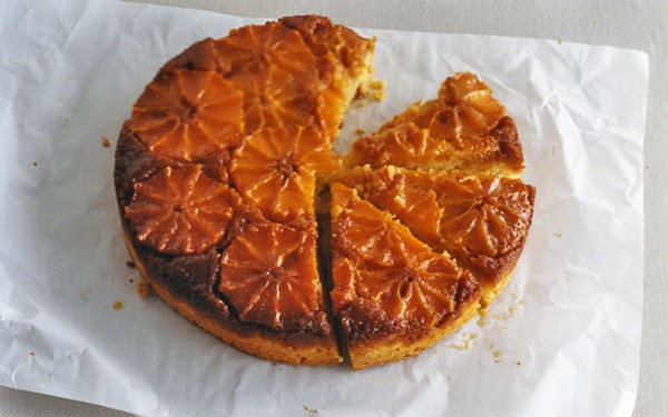 Orange polenta cake