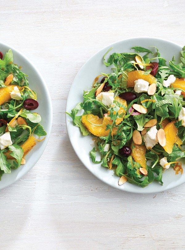 Orange pomegranate vinaigrette
