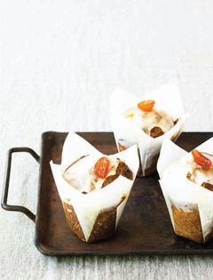 Orange poppyseed muffins