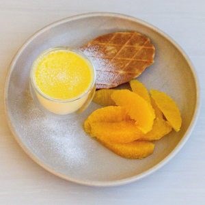 Orange pots de crème