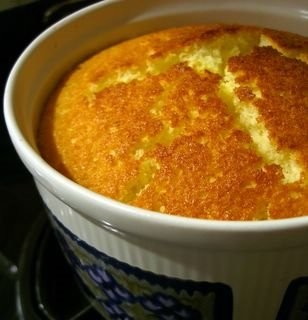 Orange pudding cake