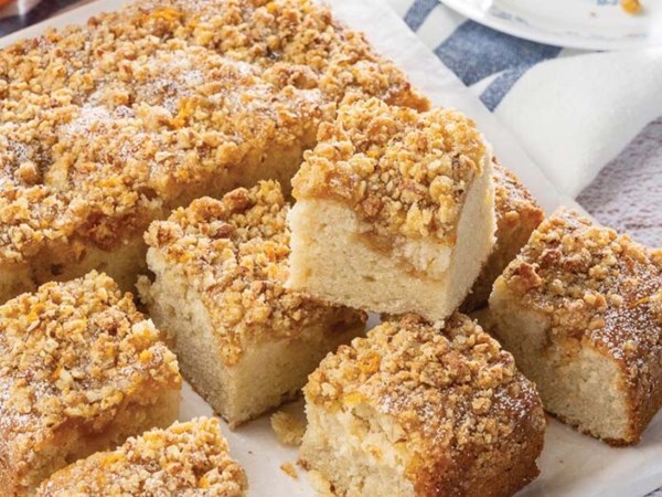 Orange roll coffee cake