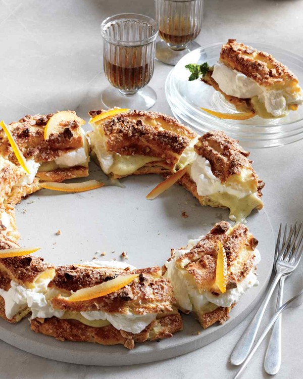 Orange-rum pastry cream