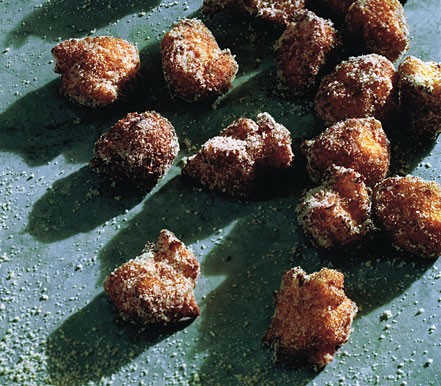 Orange-scented beignets