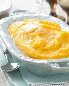 Orange-scented mashed butternut squash