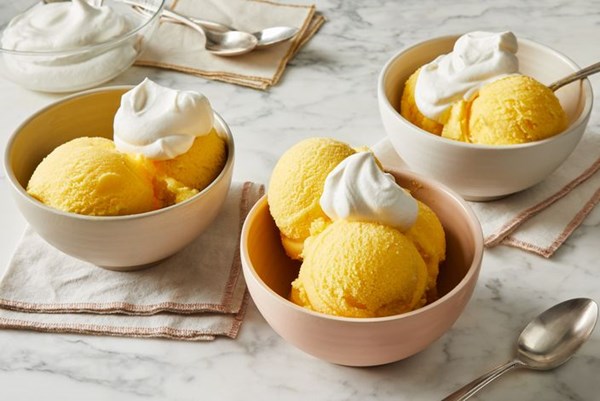 Orange sherbet