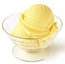 Orange sherbet