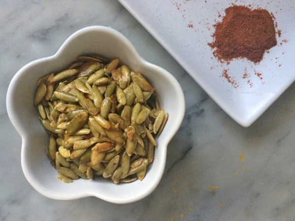 Orange spiced pepitas