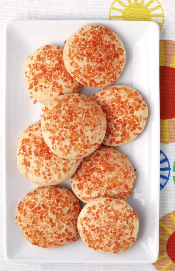 Orange stir 'n' drop