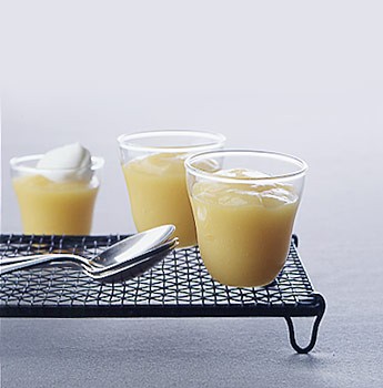 Orange tangerine pudding