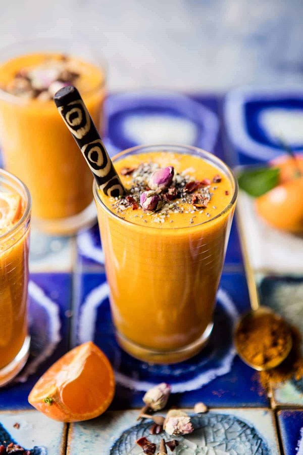 Orange turmeric crush