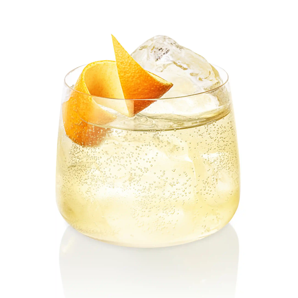 Orange vermouth spritz