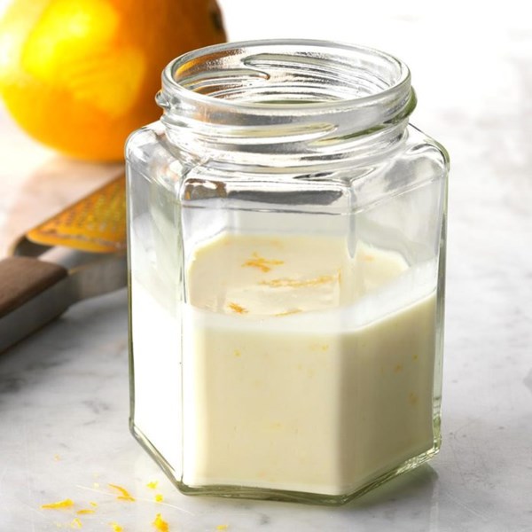 Orange yogurt dressing