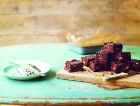 Orange-zest brownies