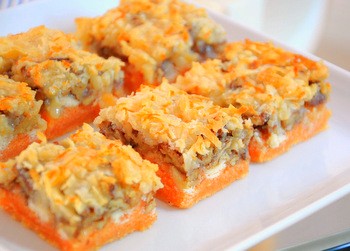 Orangesicle magic bars