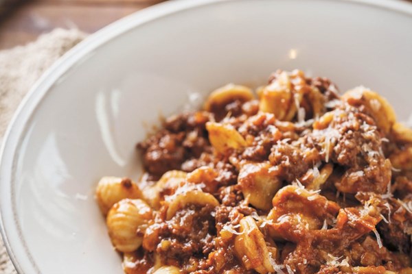 Orecchiette Bolognese