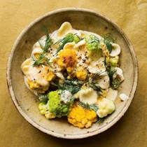 Orecchiette, cauliflower, cheese