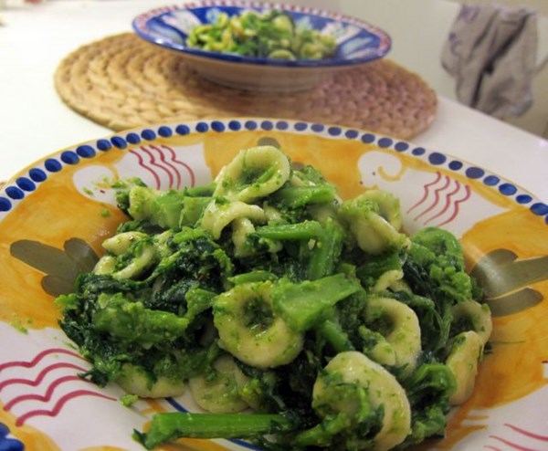 Orecchiette con cime di rapa