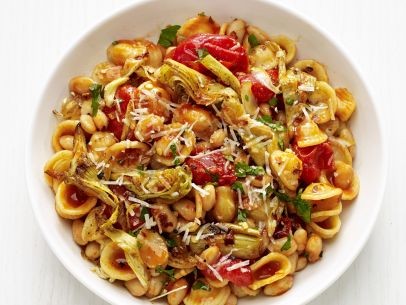 Orecchiette with artichokes