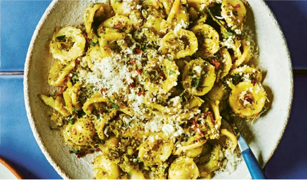 Orecchiette with broccoli and chilli sauce