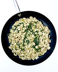 Orecchiette with broccoli rabe