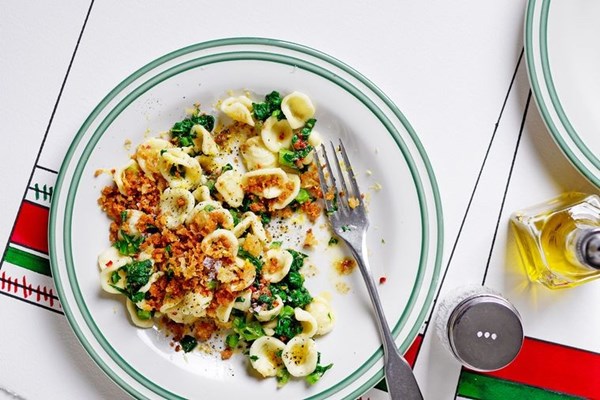 Orecchiette with cime di rapa