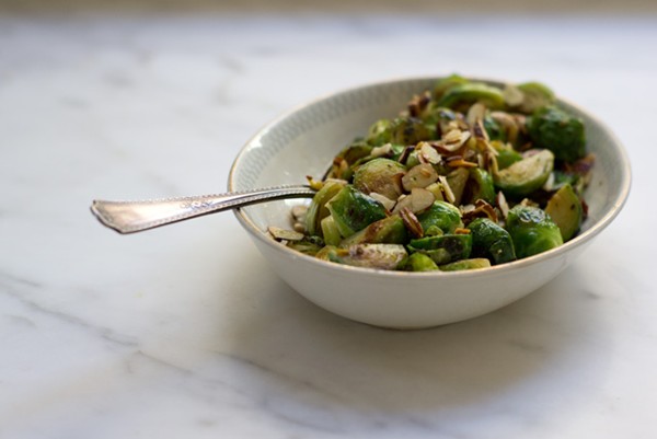 Oregano brussels sprouts