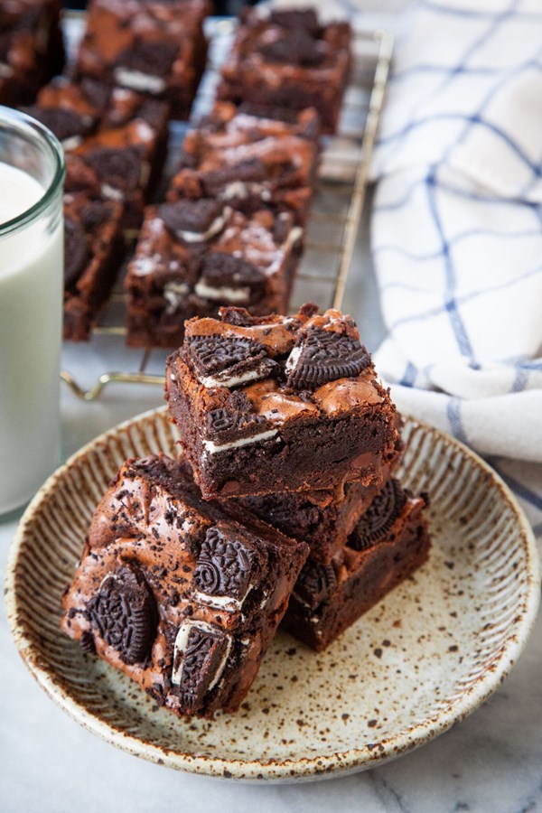 Oreo brownies