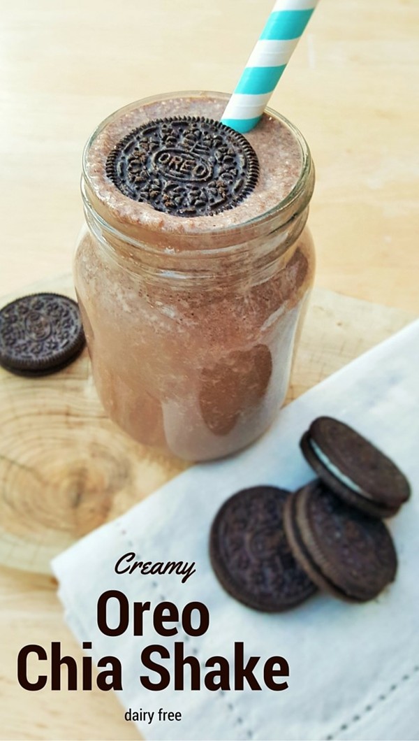 Oreo chia shake