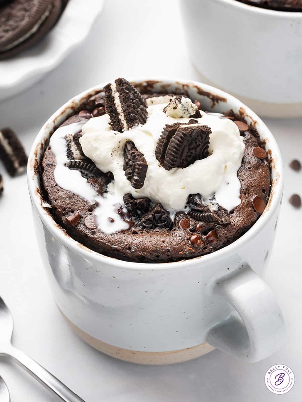 Oreo mug cake