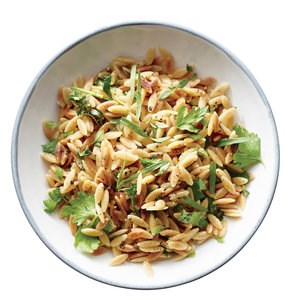 Orzo with fresh herb vinaigrette