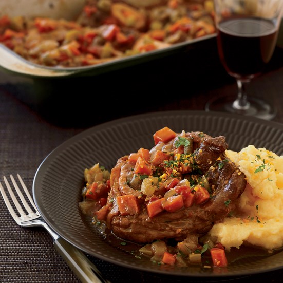 Osso buco with citrus gremolata [Ethan Stowell]