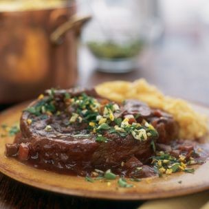 Osso buco with gremolata