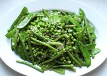 Ottolenghi's green bean salad with mustard seeds and tarragon