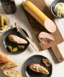 Our farm's liverwurst