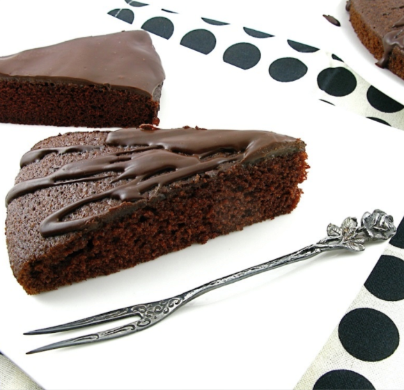 Our favorite one-bowl chocolate cake