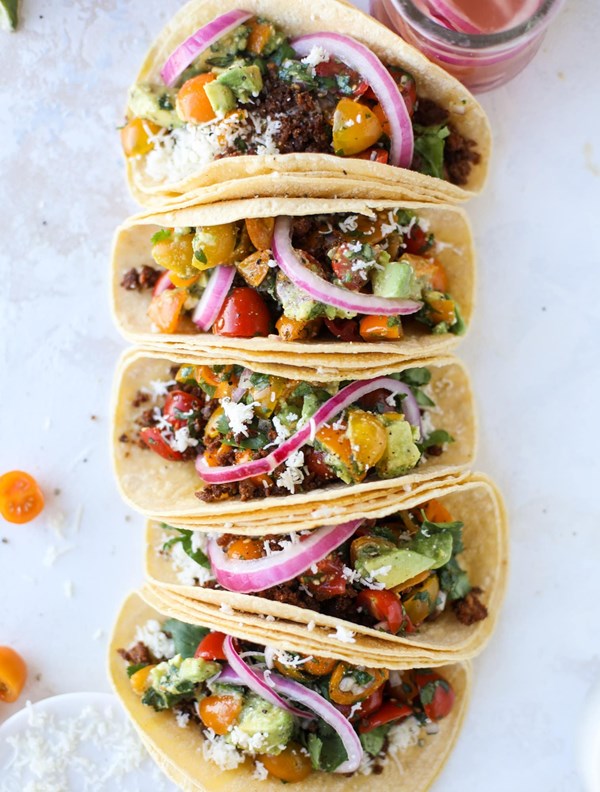 Our favorite weeknight ground beef tacos.