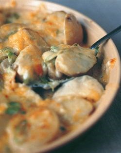Ouzo feta cream