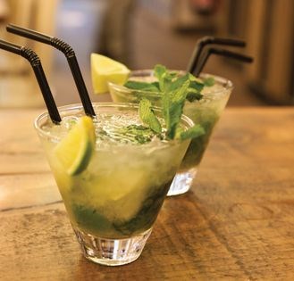Ouzo mojito