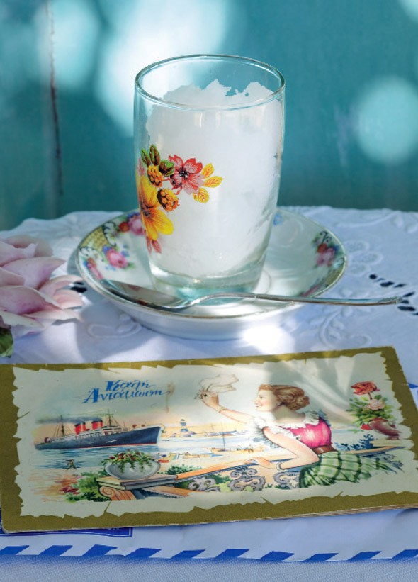 Ouzo sorbet