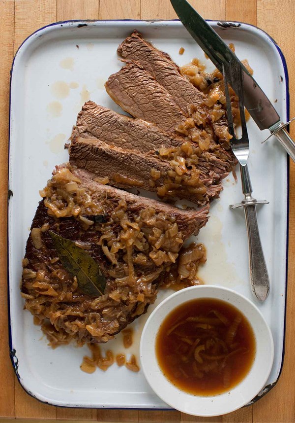 Oven brisket