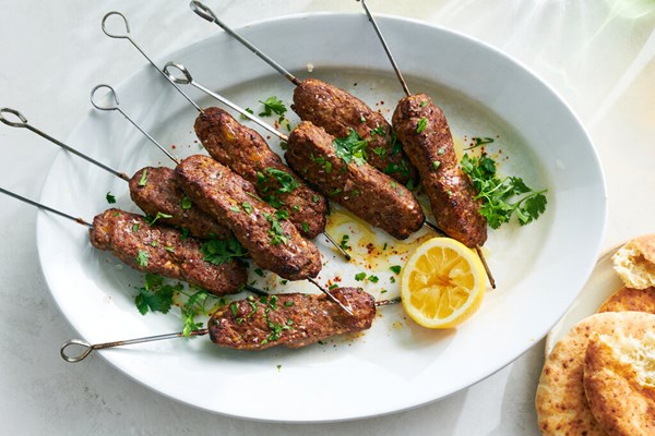Oven chicken kebabs